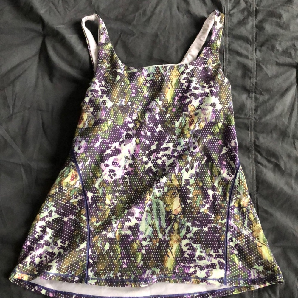 Lululemon sports bra tank top